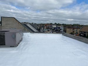 white coated roof - Roof Coating York, PA